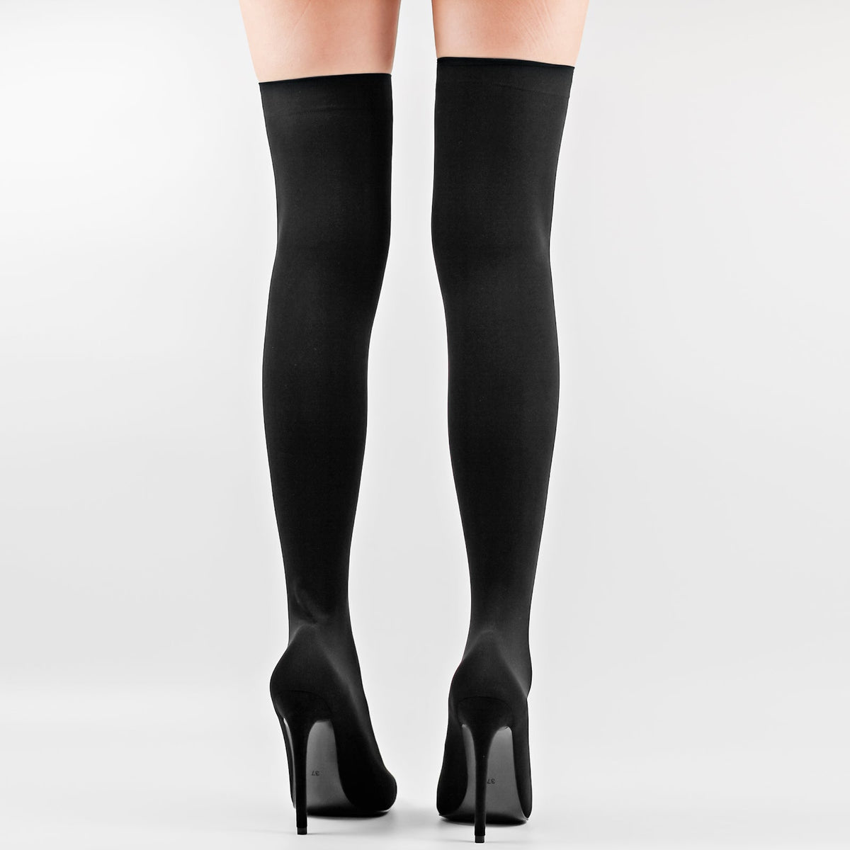 Pointy Toe Over The Knee Stockings Boots - Onlymaker Trending