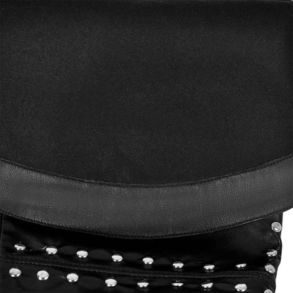 Black Platform Rivets Over The Knee Boots - Onlymaker Special Offer