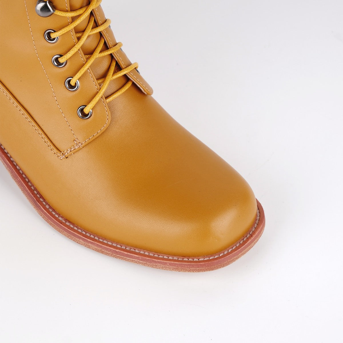 Square Toe Lace-up Chunky Heel Knee High Boots - Onlymaker Popular
