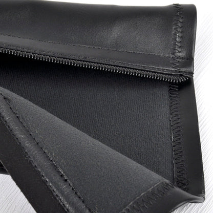 Black Platform Zip Up Mid-Calf Boots - Onlymaker Featured