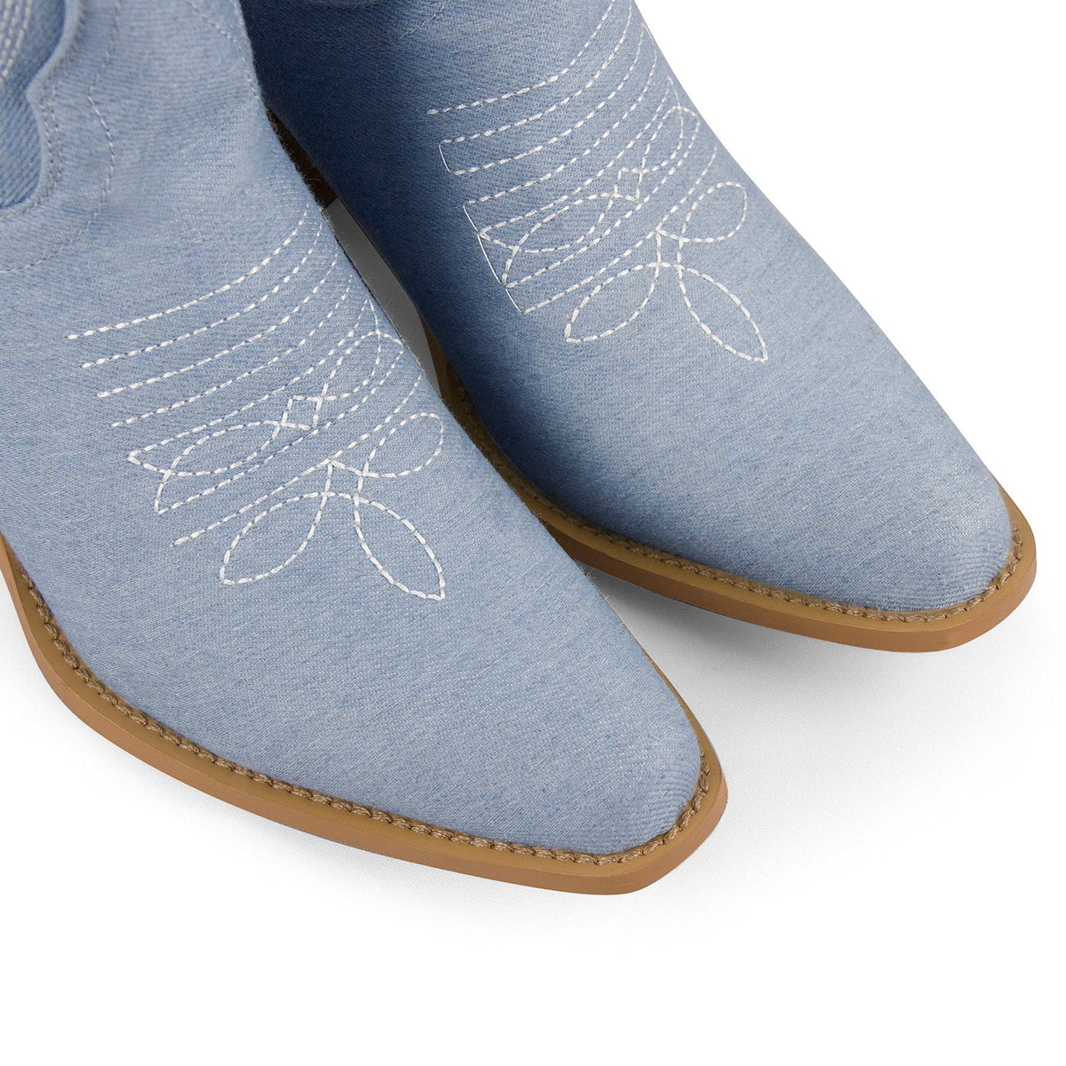 Embroidery Mid-Calf Cowboy Boots - Onlymaker Special Offer
