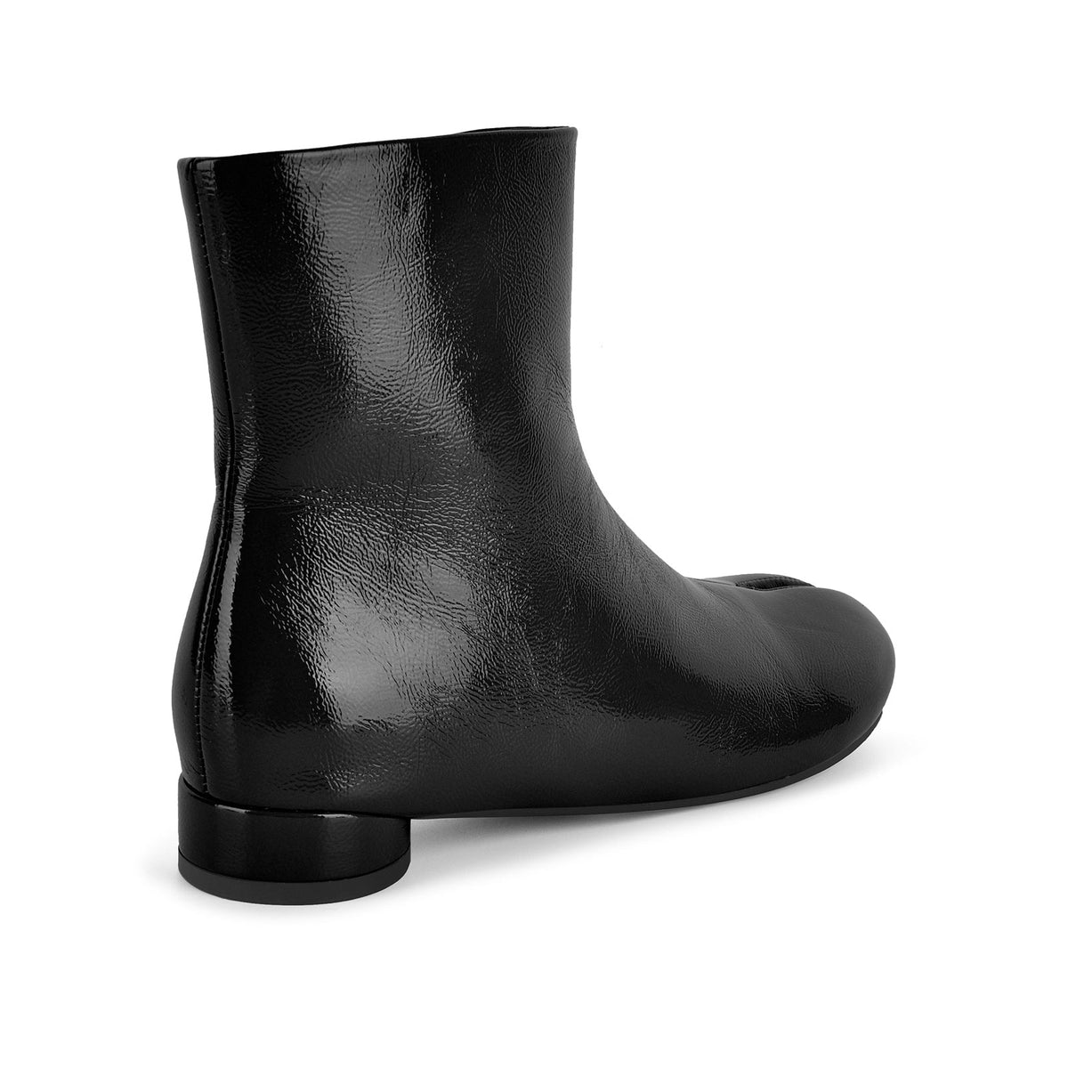 Round Toe Tabi Round Heel Flat Ankle Boots - Onlymaker Special Offer