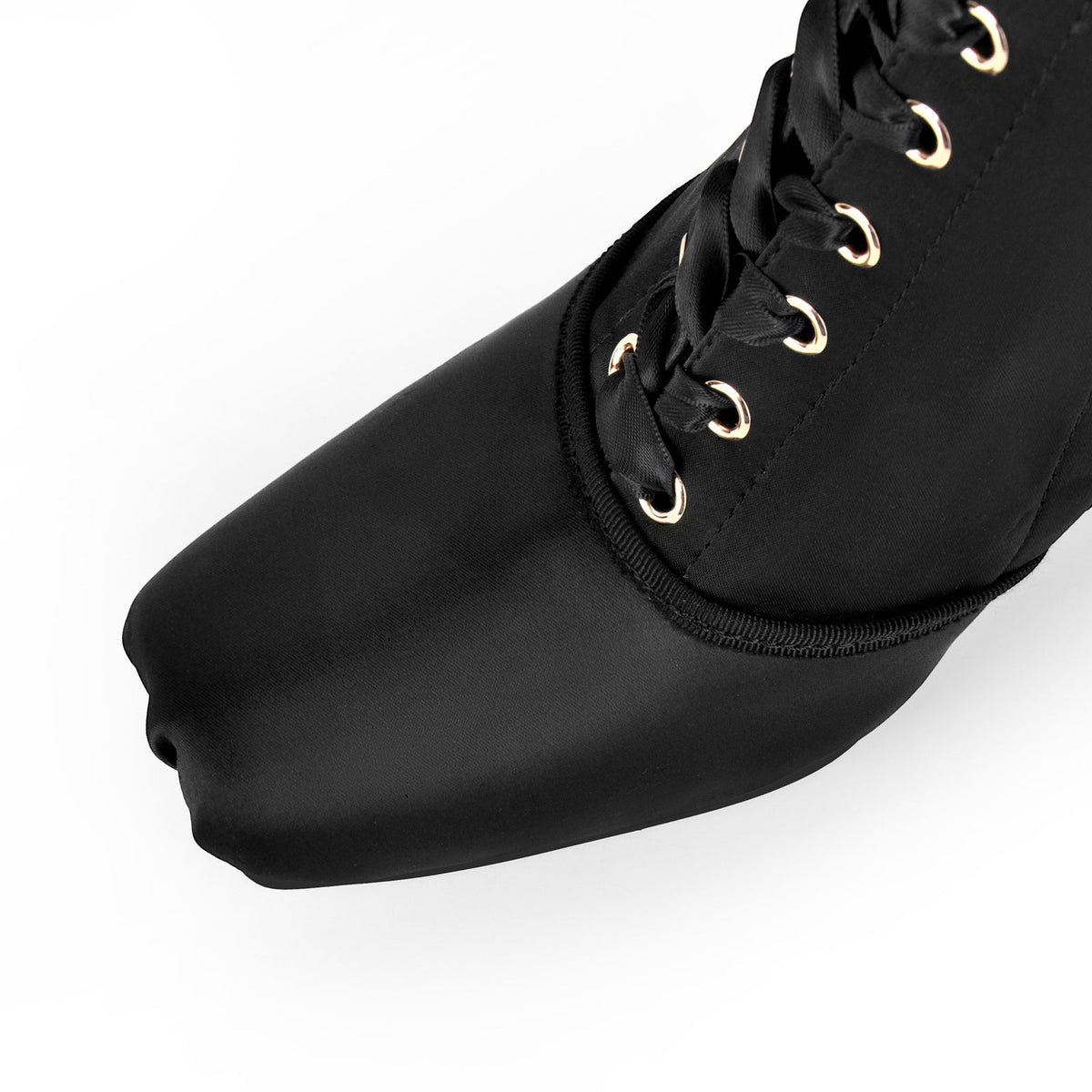 Square Toe Satin Lace-up Stiletto Ankle Boots - Onlymaker Trusted
