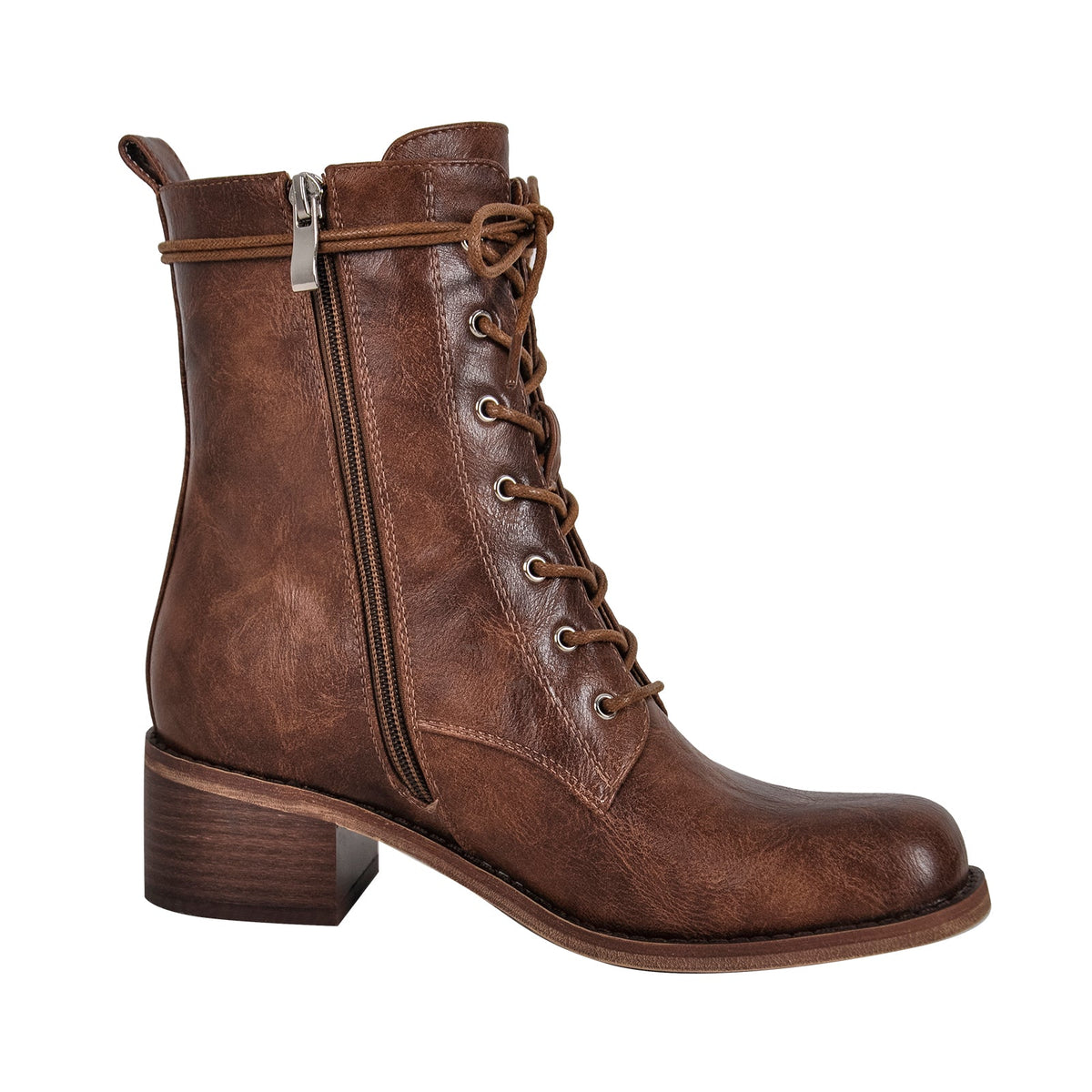 Square Toe Lace-up Ankle Men's Boot - Onlymaker Top Pick