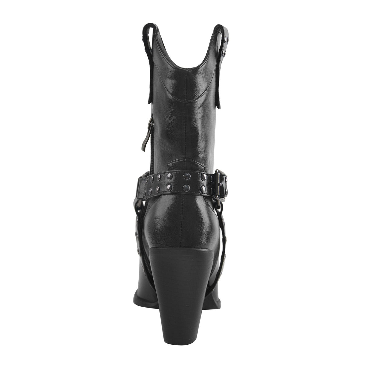 Pointed Toe Black Cowgirl Boots - Onlymaker Premium