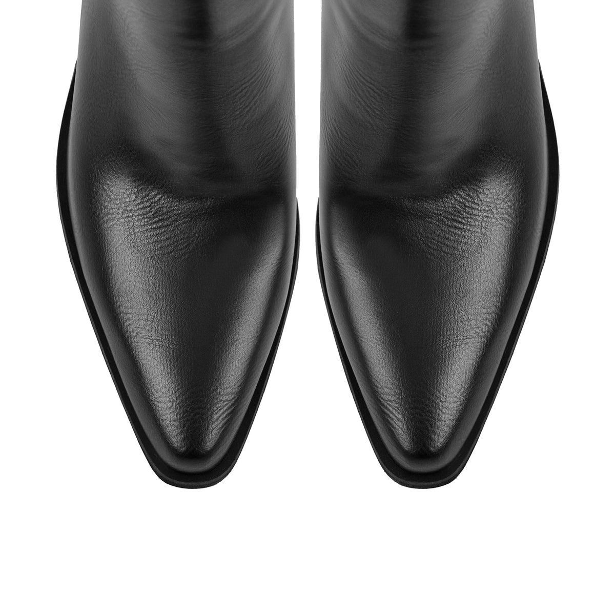 Pointed Toe Chunky Heel Western Ankle Boot - Onlymaker Discount
