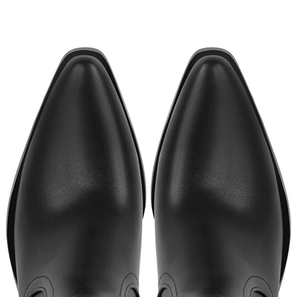 Chunky Heel Western Ankle Men's Boot - Onlymaker Trusted