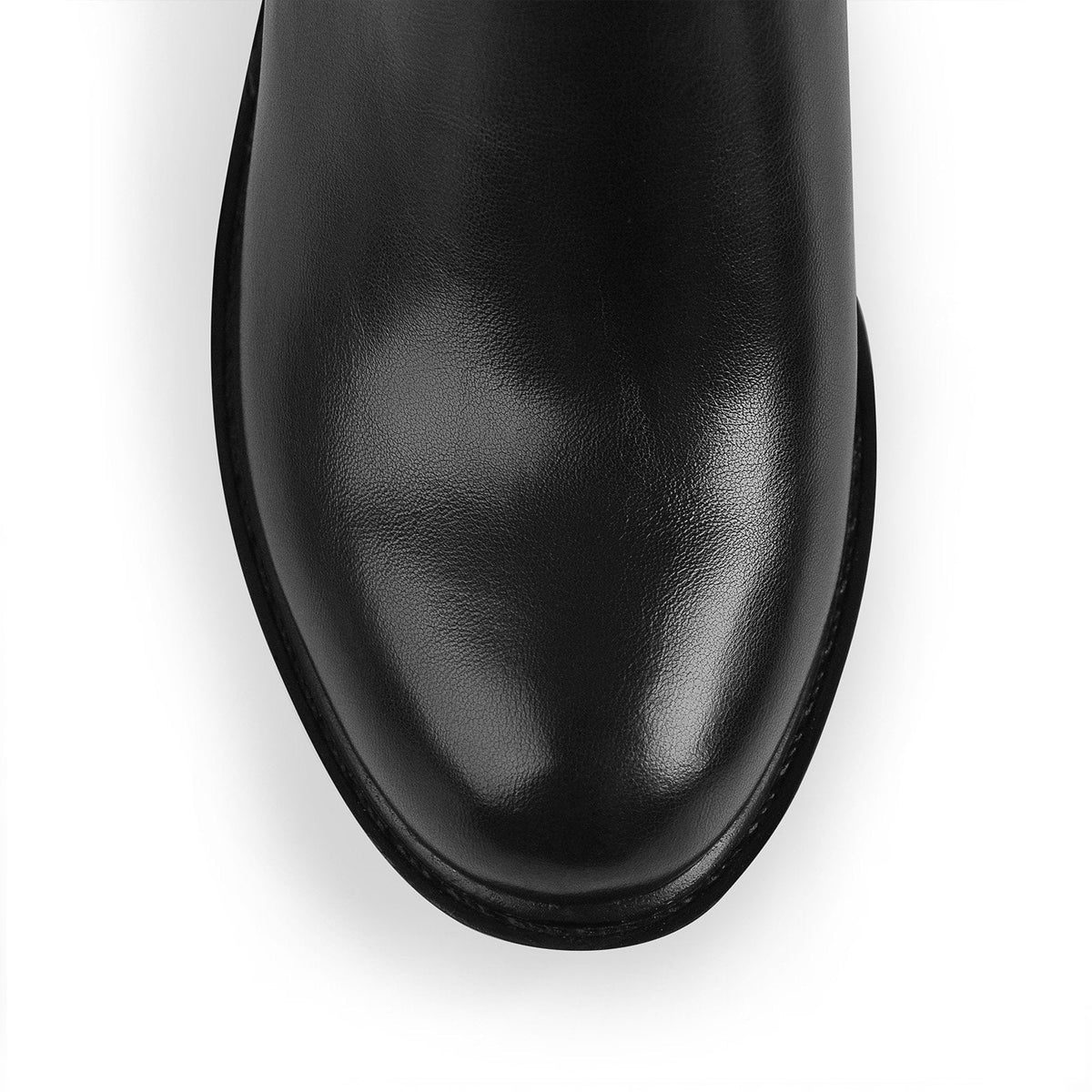 Round Toe Platform Chelsea Boots - Onlymaker Latest