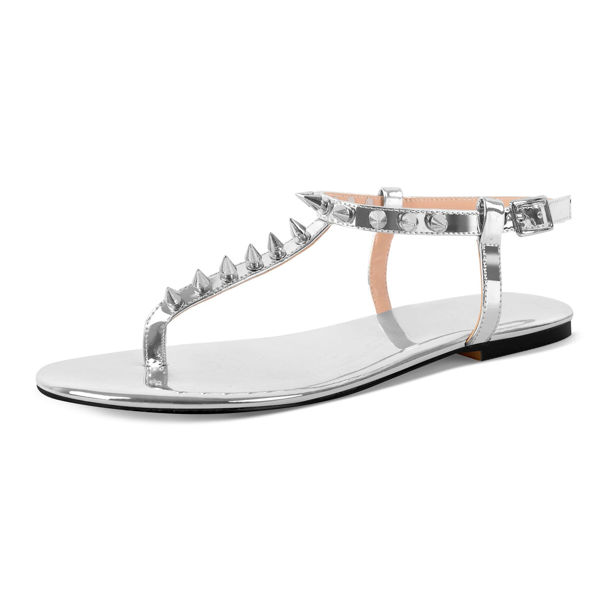 Studded Clip-On Toe Slippers - Onlymaker Featured