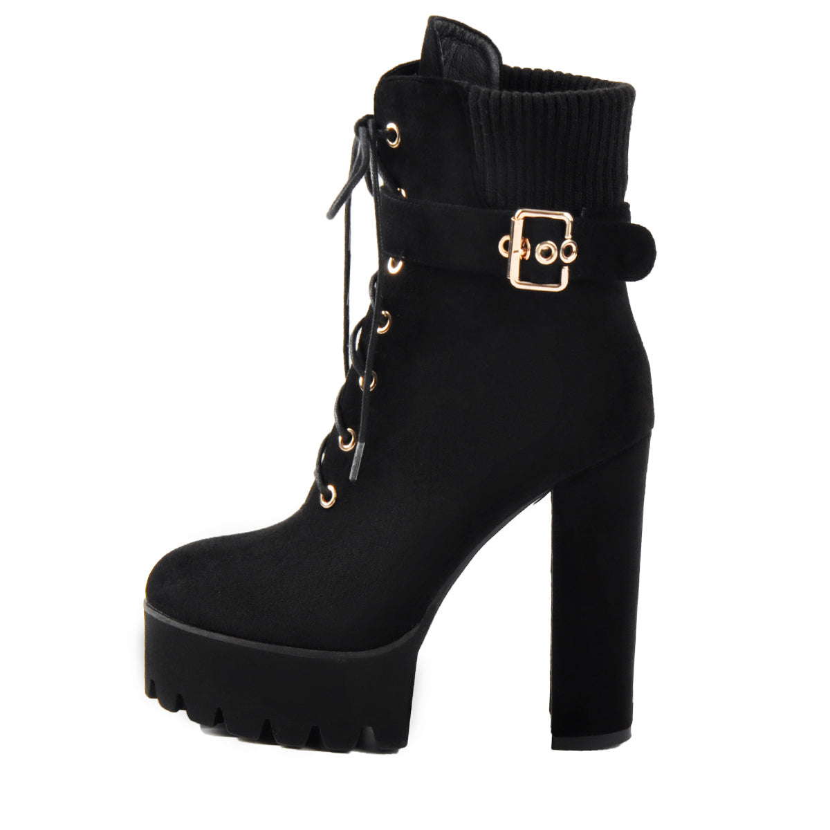 Ankle Platform High Heel Boots - Onlymaker Trending