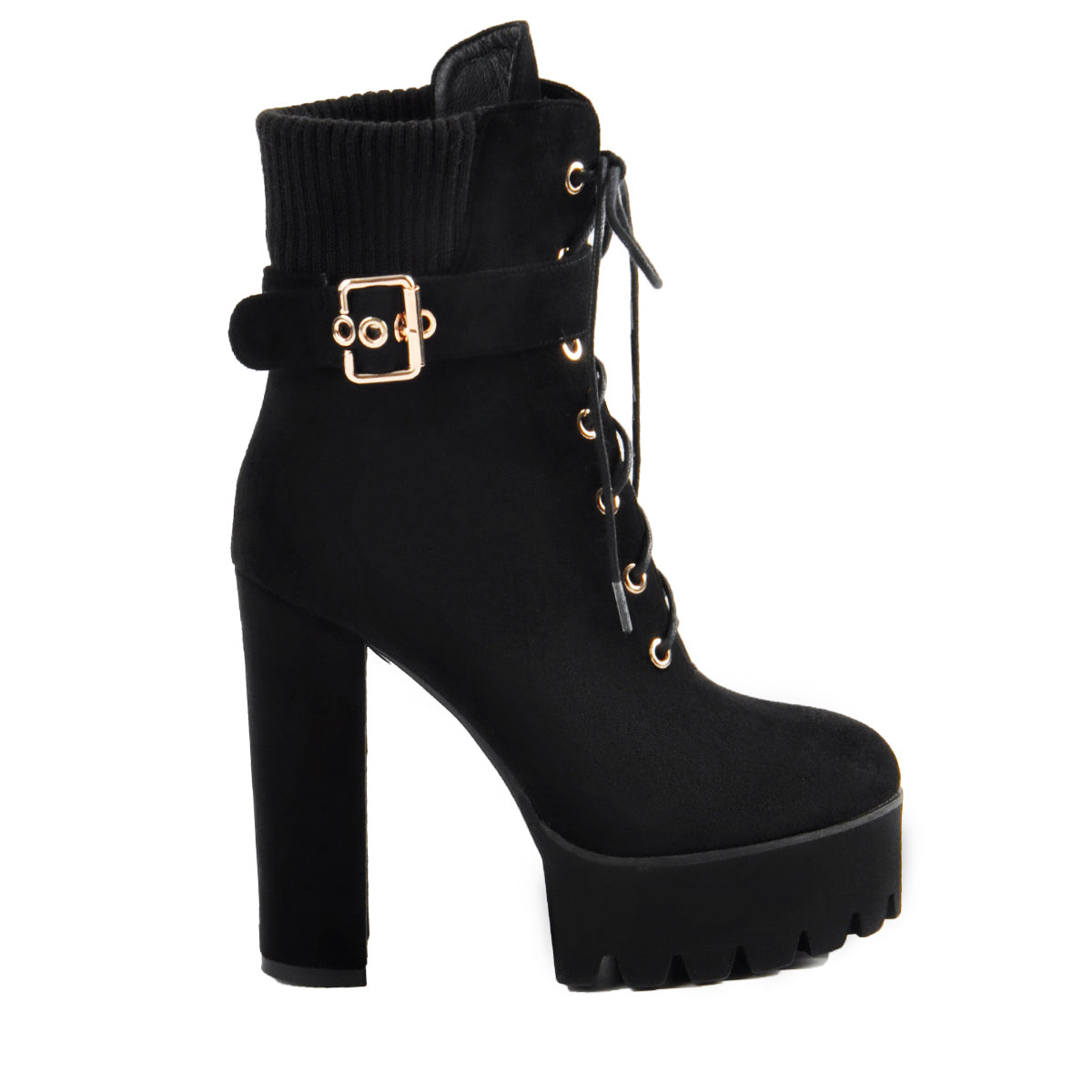 Ankle Platform High Heel Boots - Onlymaker Trending