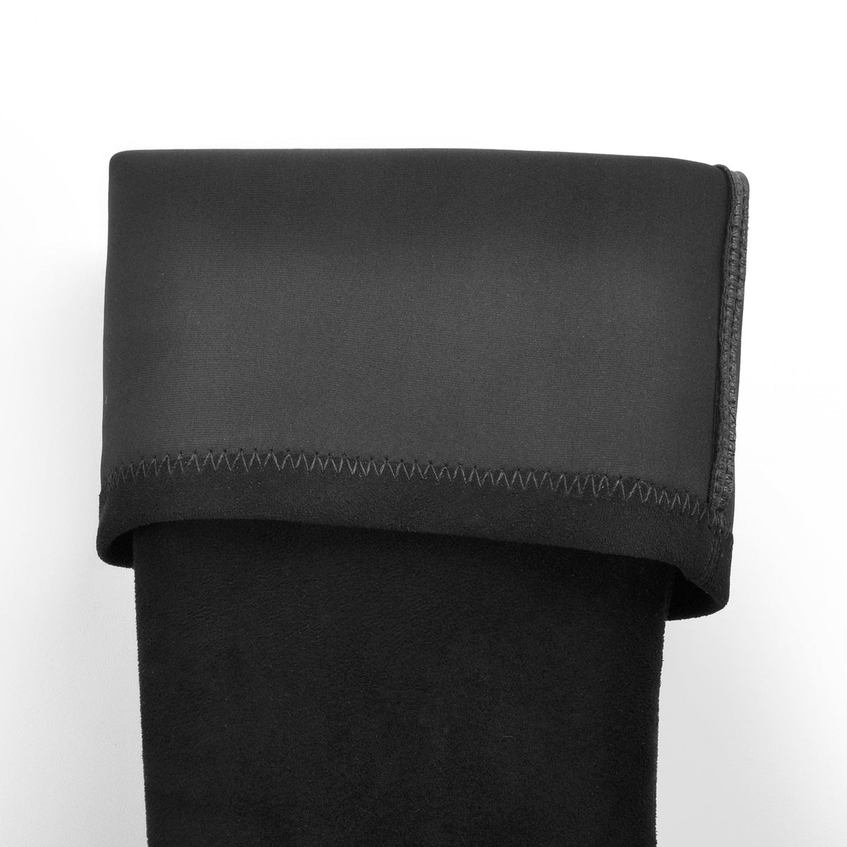 Black Round Toe Suede Platform High Heel Boots - Onlymaker Trending