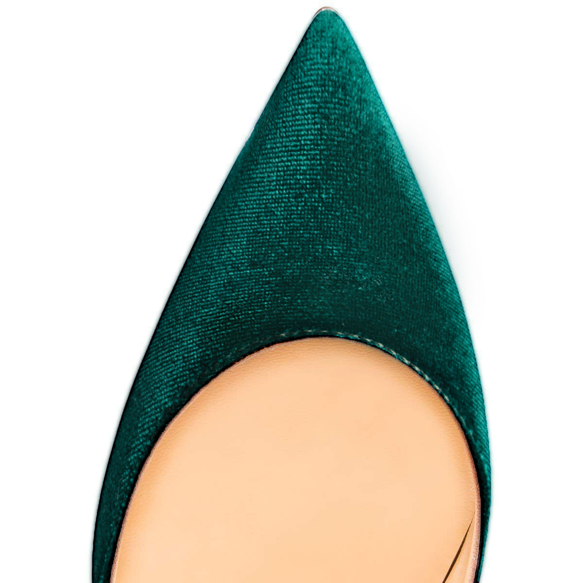 8cm 10cm 12cm Retro Green Classic Velvet Stilettos - Onlymaker Everyday
