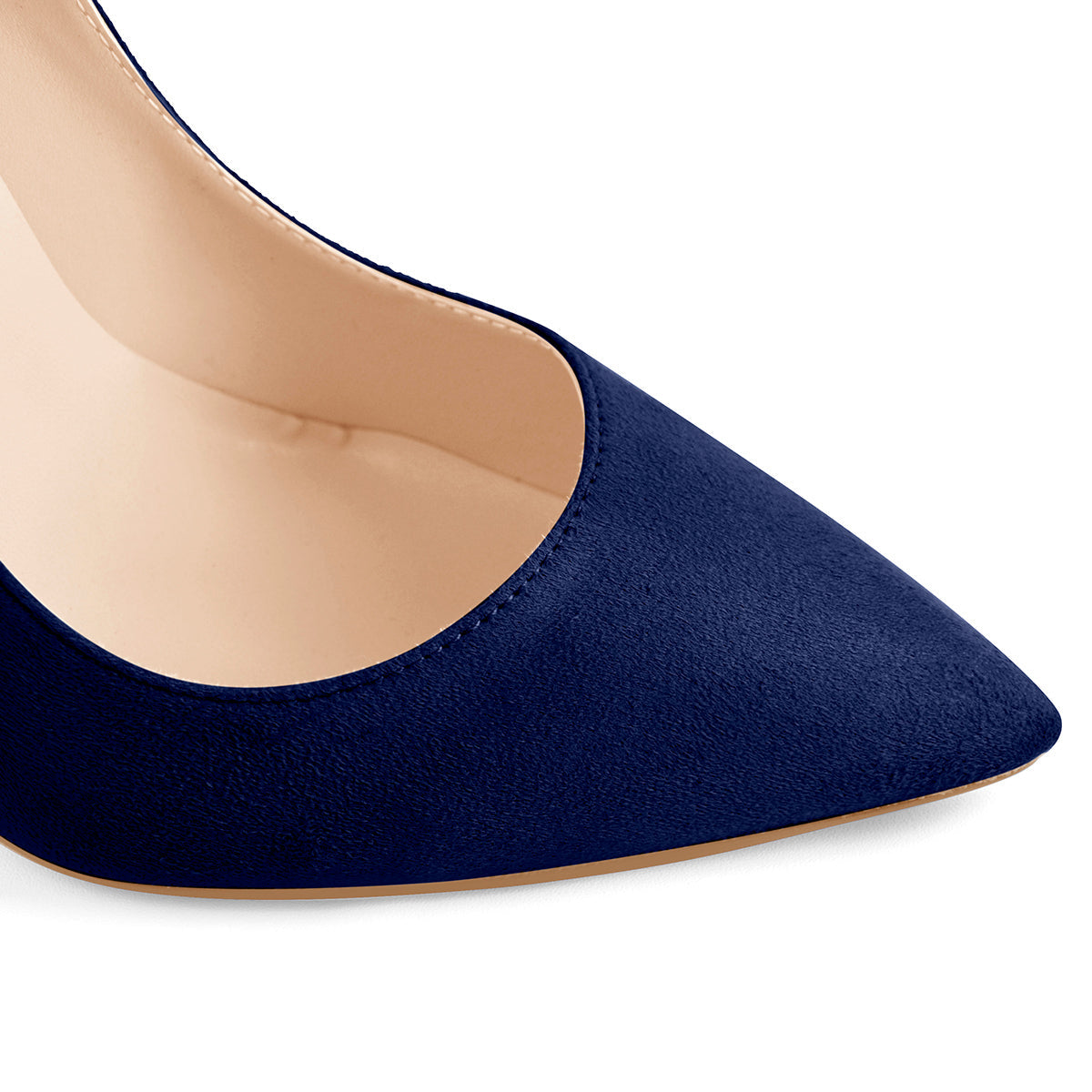 8cm 10cm 12cm Blue Pointed Toe Pumps Classic Stilettos - Onlymaker Great Value