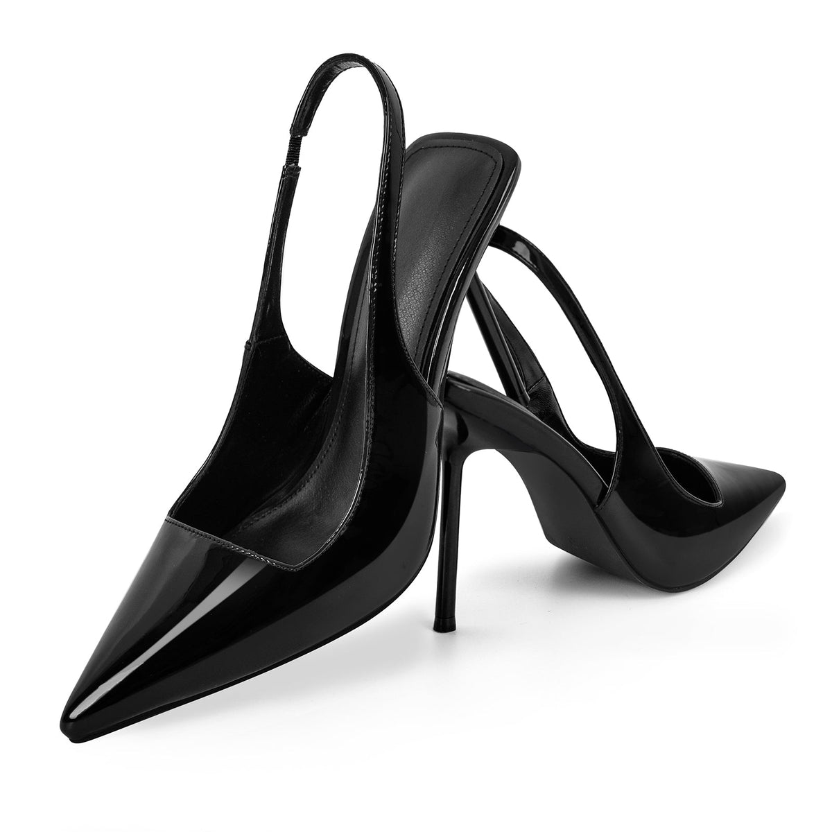 Pointed Toe Stiletto Slingback High Heels - Onlymaker Top Pick