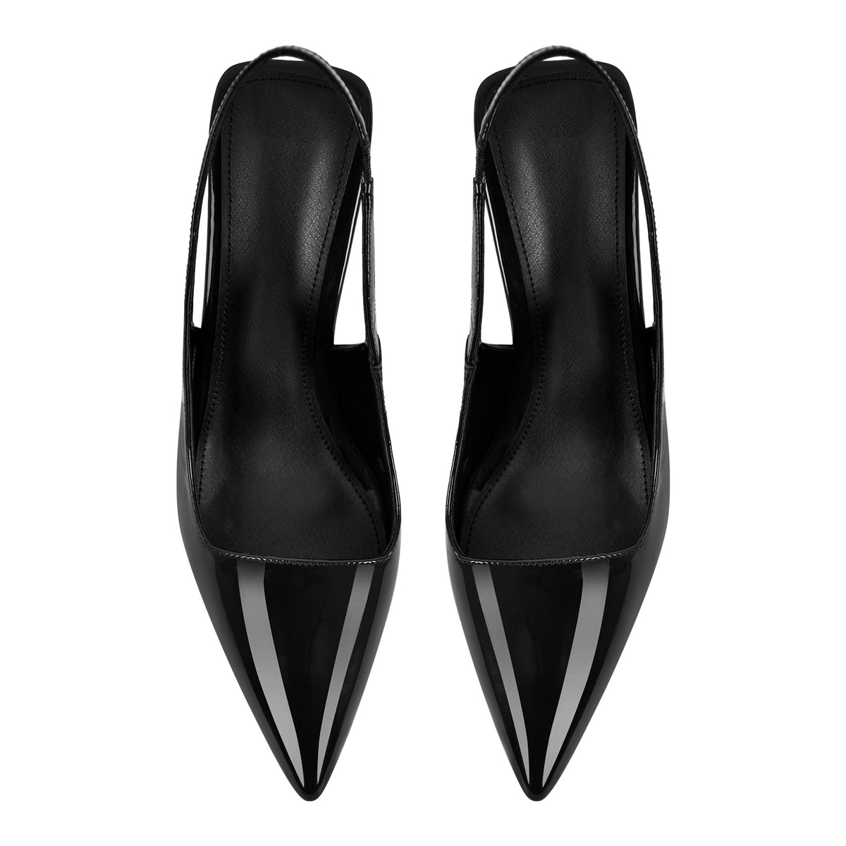 Pointed Toe Stiletto Slingback High Heels - Onlymaker Top Pick
