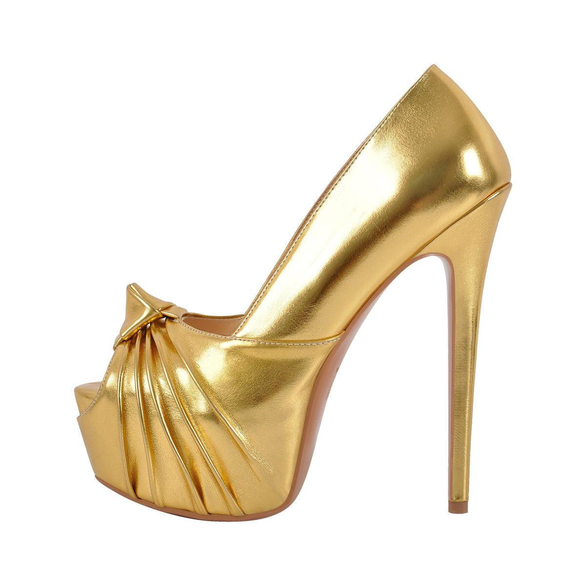 Peep Toe Platform Stiletto High Heels - Onlymaker Value