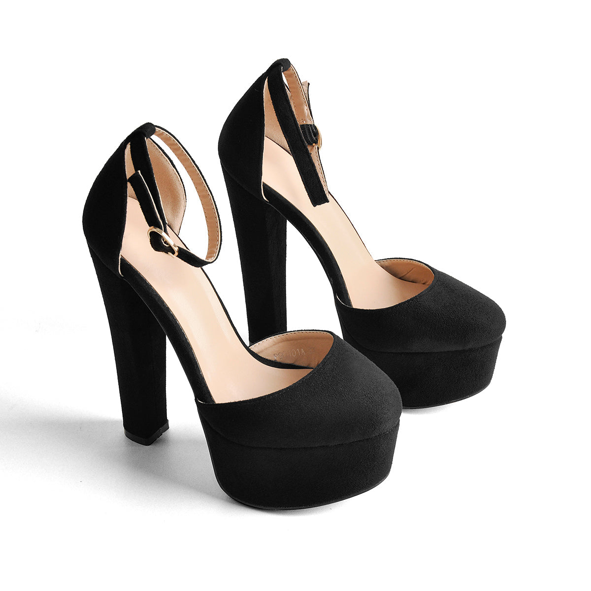 Platform Chunky High Heel Ankle Straps Pumps - Onlymaker Discount