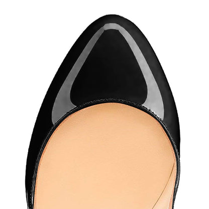 Mary Jane Round Toe Ankle Strap Platform Pumps - Onlymaker Customer Favorite