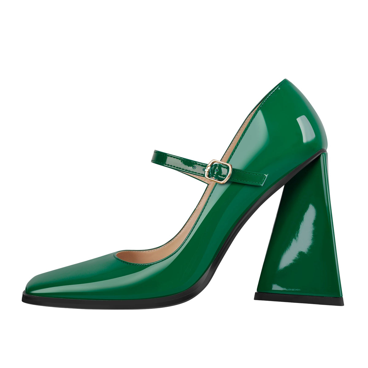 Mary Jane Square Toes Chunky Heels Pumps - Onlymaker Top Pick