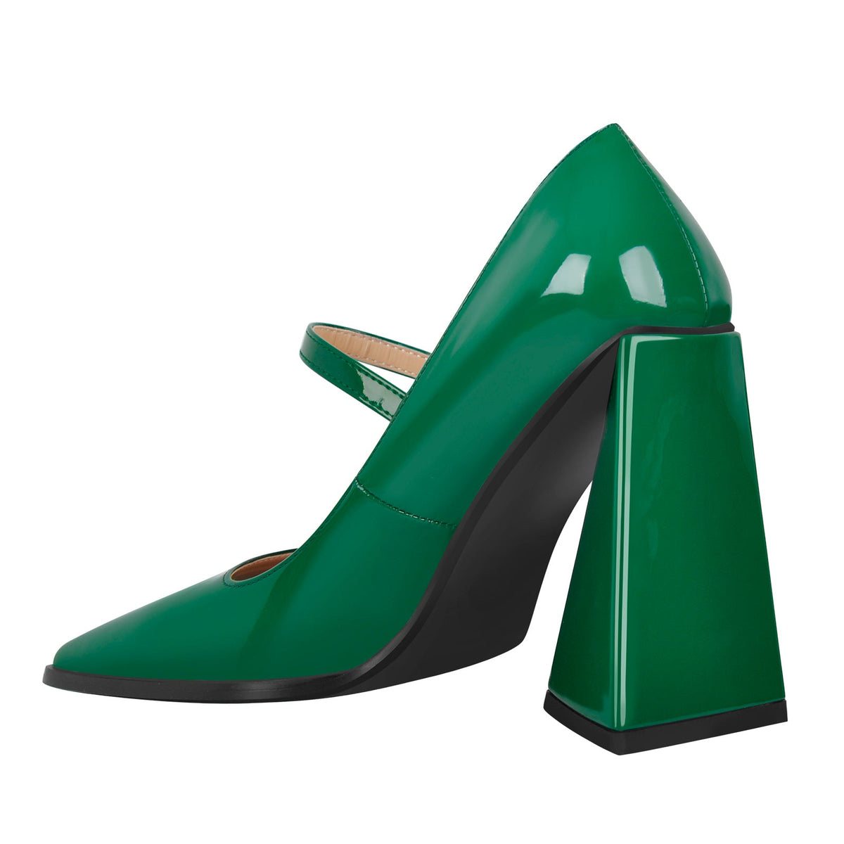 Mary Jane Square Toes Chunky Heels Pumps - Onlymaker Top Pick