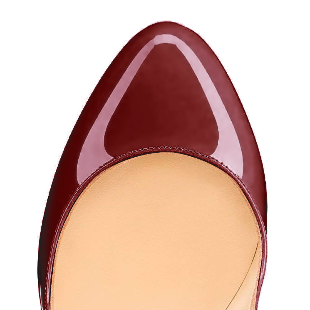 Mary Jane Round Toe Ankle Strap Platform Pumps - Onlymaker Signature