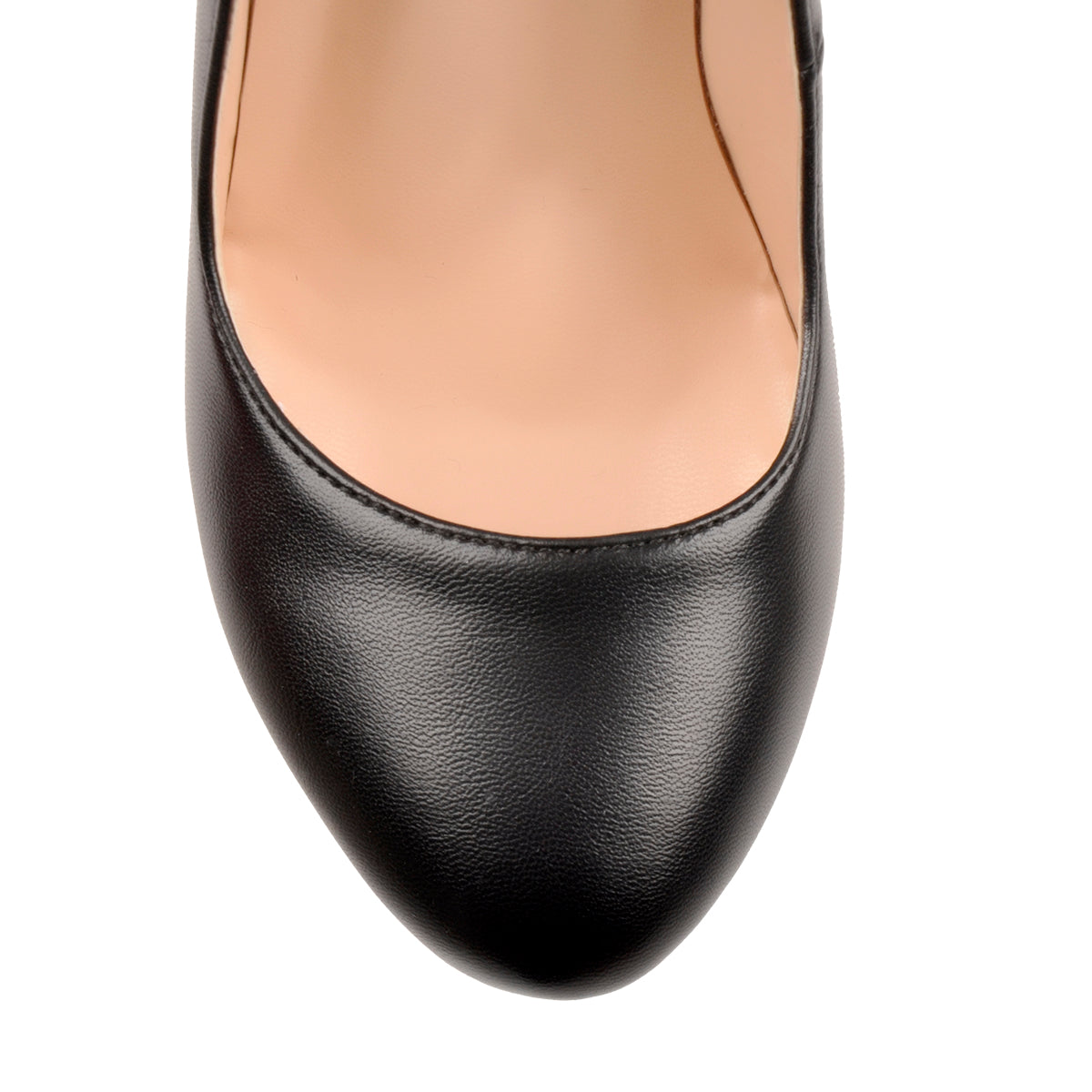 Wood Grain Platform Wedges Round Toe Buckle Strap Pumps - Onlymaker Quality