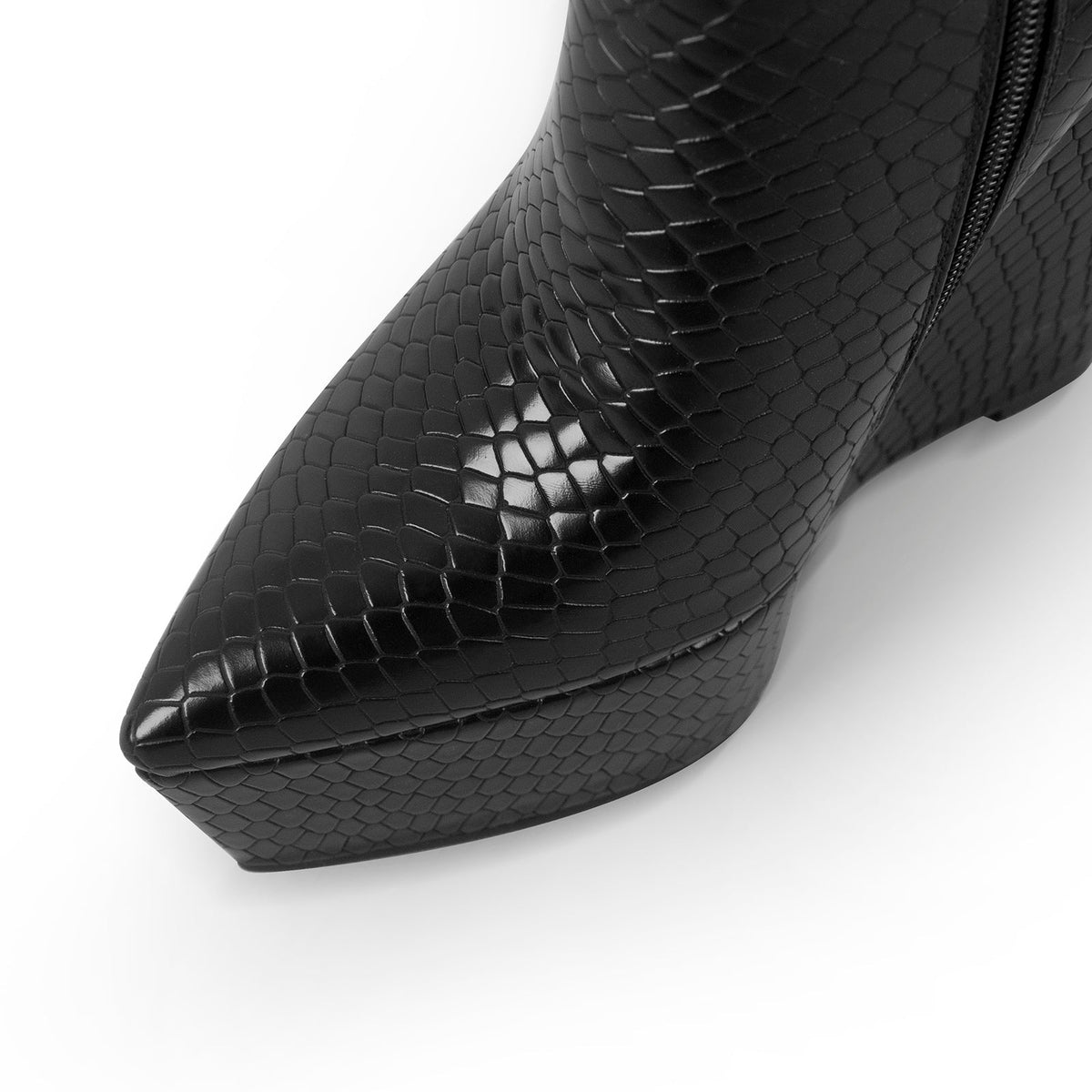 Platform Wedge High Heel Ankle Boots - Onlymaker Trusted