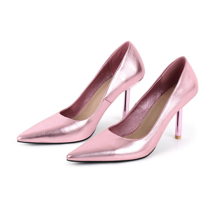 Onlymaker Pumps Multicolor Pointed Toe High Heels - Onlymaker Trending