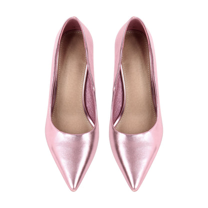 Onlymaker Pumps Multicolor Pointed Toe High Heels - Onlymaker Trending