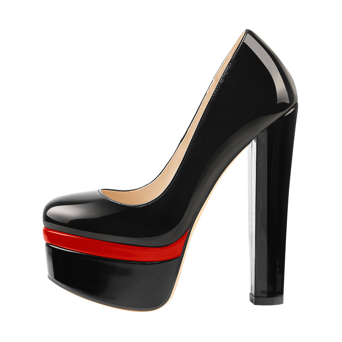 Onlymaker Pumps Classic Chunky High Heels - Onlymaker Popular