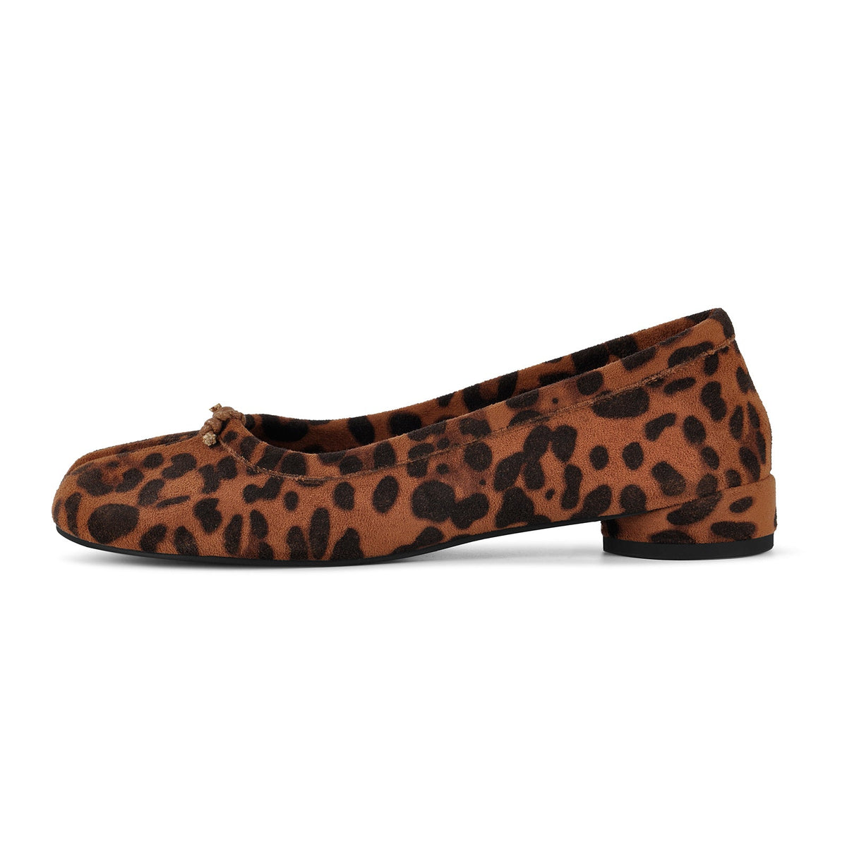 Colorful Polka Dot Tabi Round Heel Pumps - Onlymaker Popular