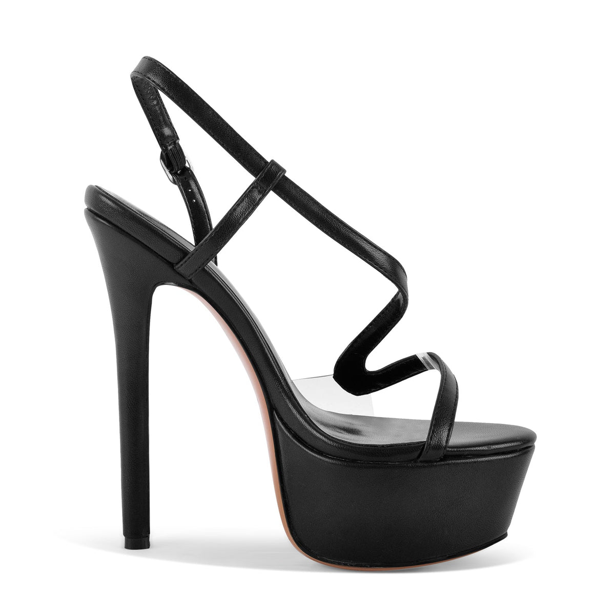 Platform S Strap Slingback High Heel Sandals - Onlymaker Trusted