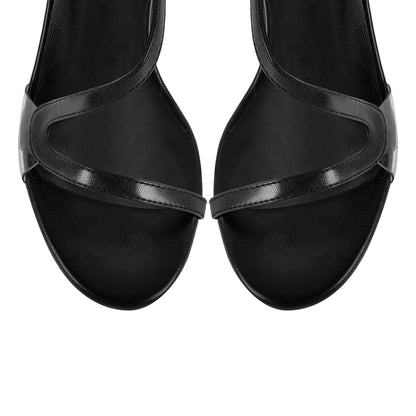 Round Toe S Strap Slingback Sandals - Onlymaker Sale