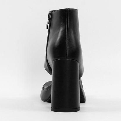 Square Toe Flip-flops Ankle Chunky Heel Sandals - Onlymaker Top Pick