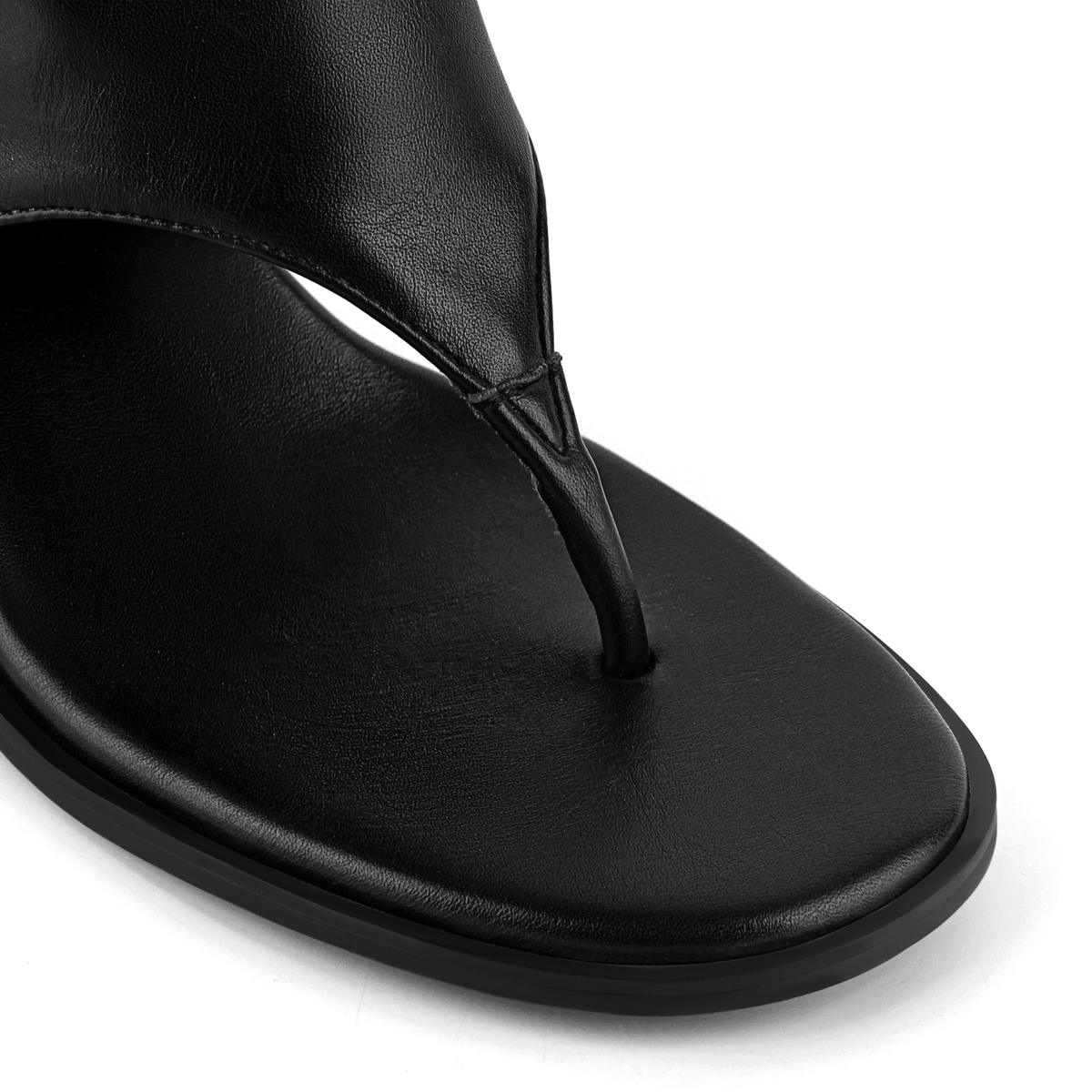 Buckle Ruched Flip-Flop Bootie Sandals - Onlymaker Discount