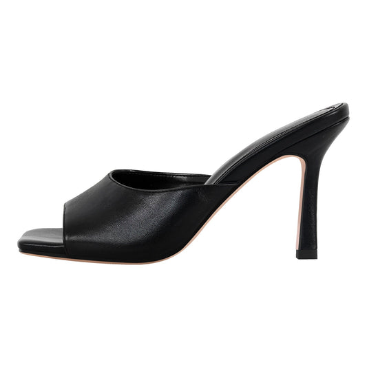 Square Toe Stiletto Sandals Mules - Onlymaker Premium