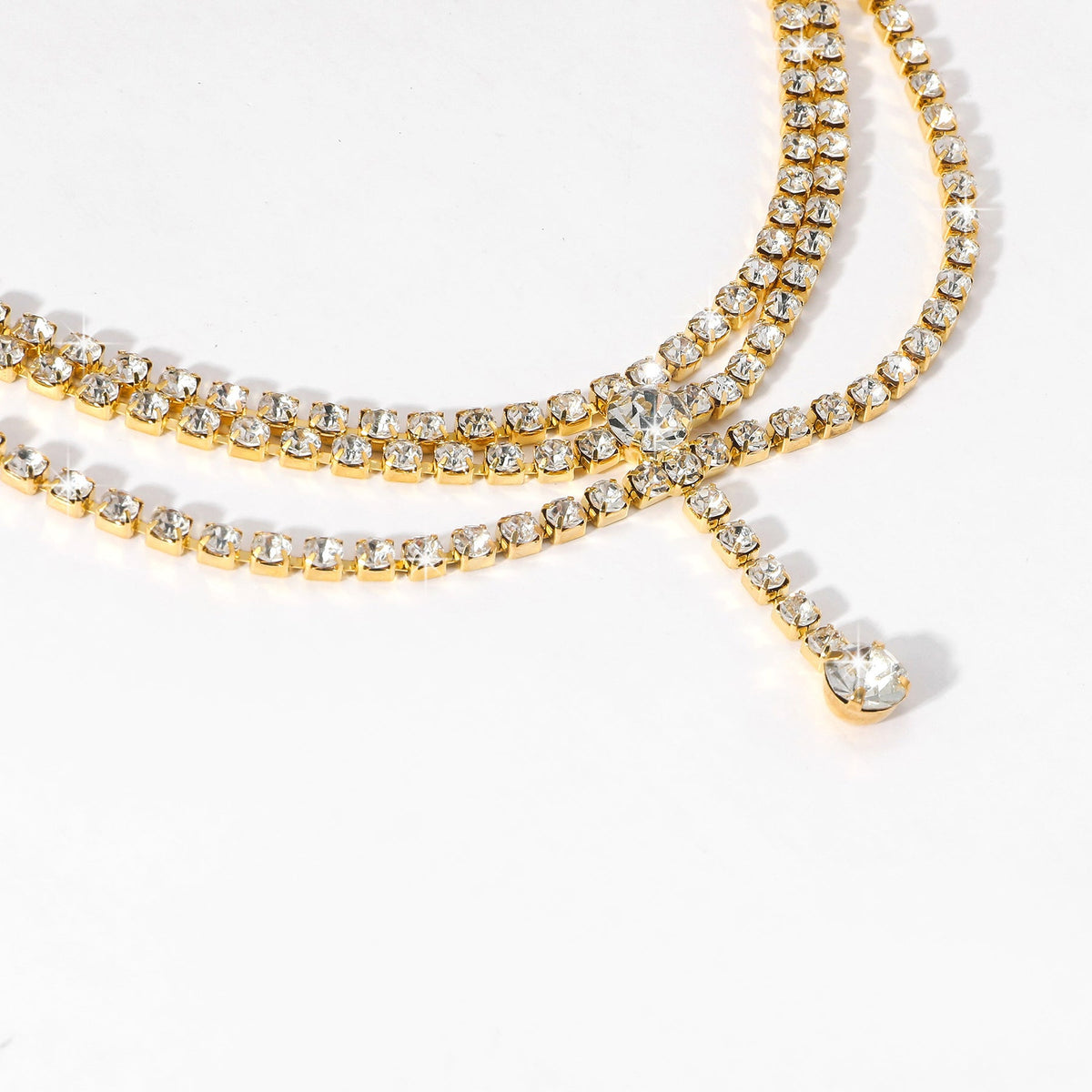 Rhinestone Pendant Anklet - Onlymaker Special Offer
