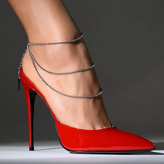Rhinestone Multi-layered Anklet - Onlymaker Trusted