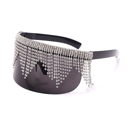 Diamond Tassel Sunglasses - Onlymaker Deals