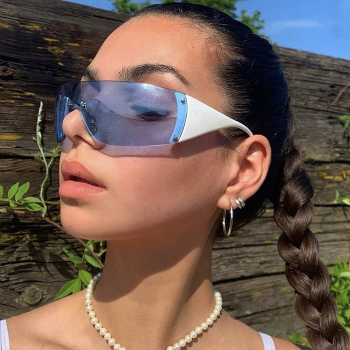 Rimless Riding Sunglasses - Onlymaker Customer Favorite