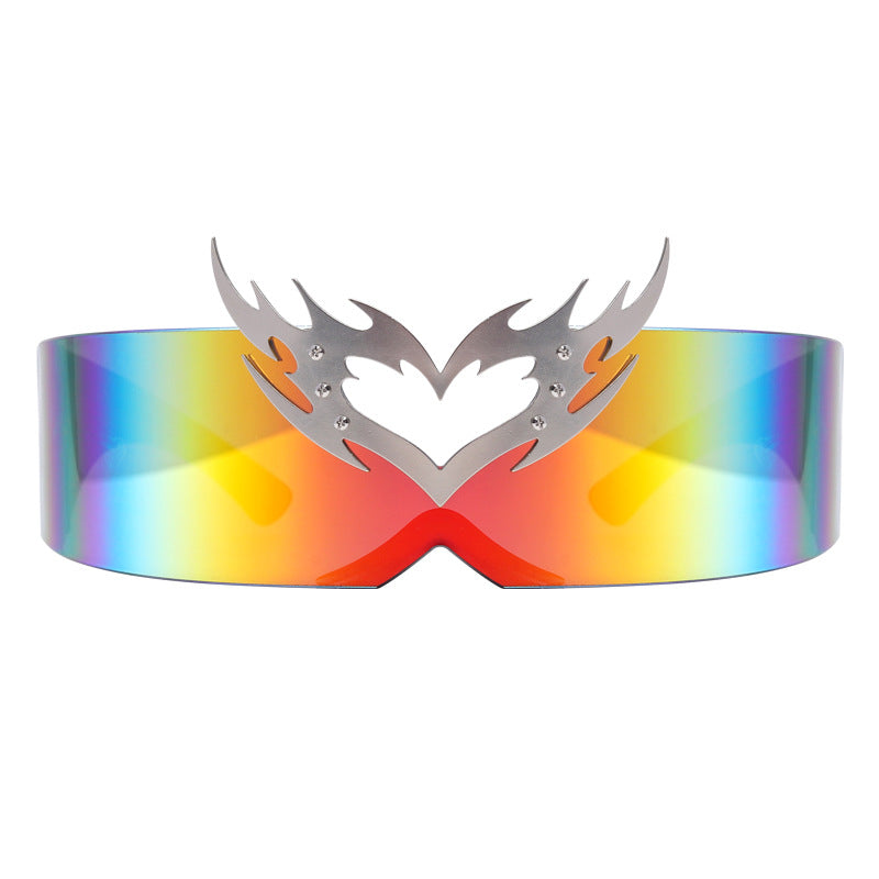 Rimless Colored Sunglasses - Onlymaker Latest