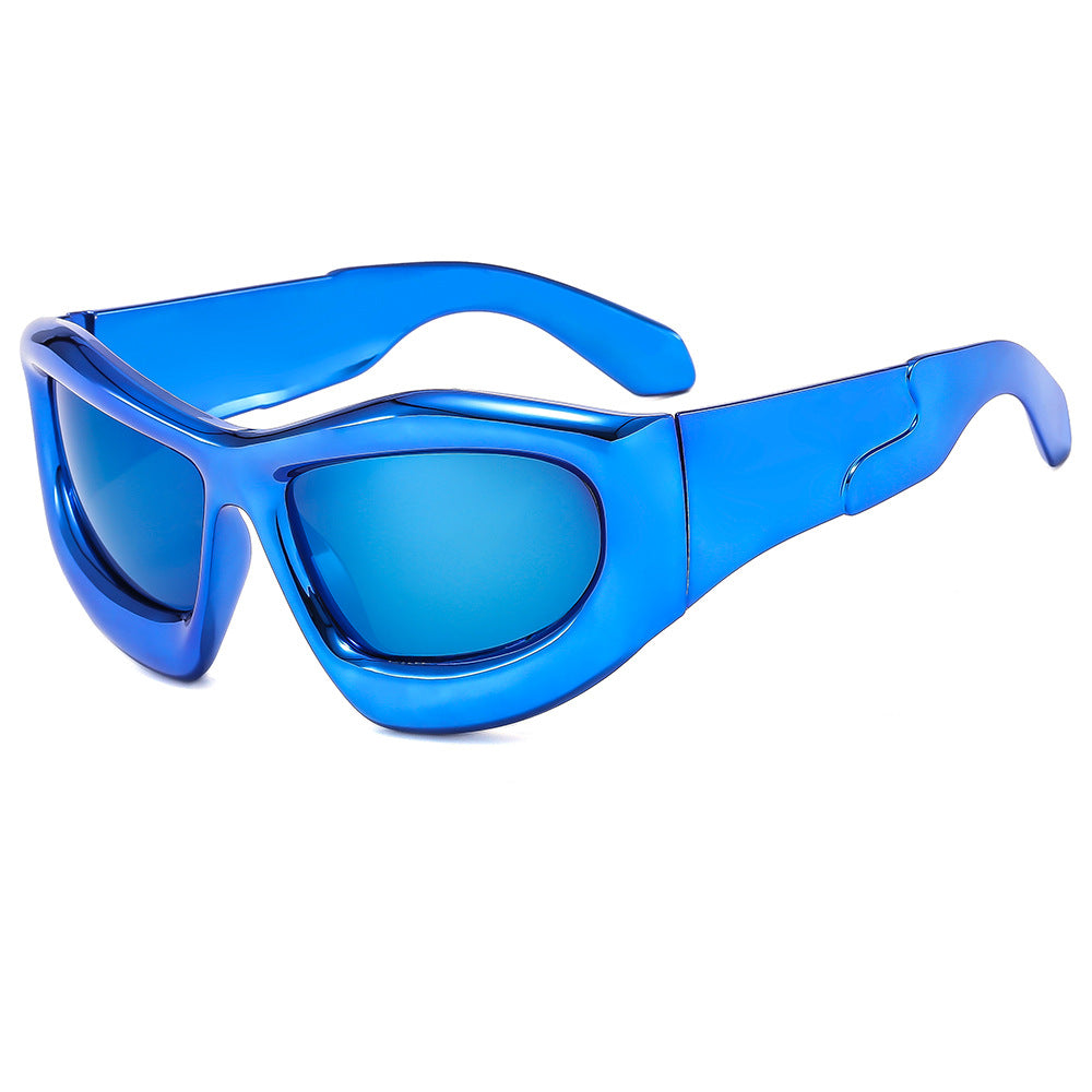 Thick Frame Punk Sunglasses - Onlymaker Premium