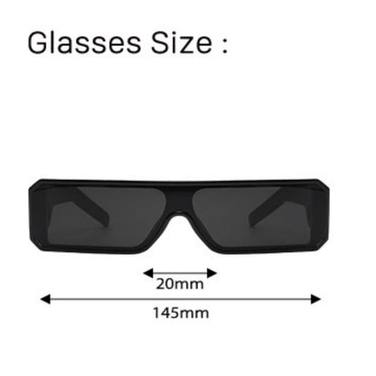 Rectangular Rim Sunglasses - Onlymaker Value