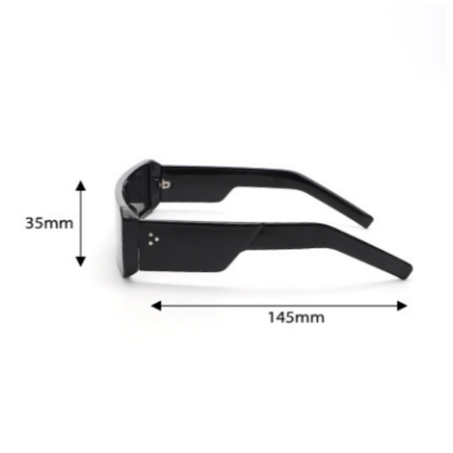 Rectangular Rim Sunglasses - Onlymaker Value