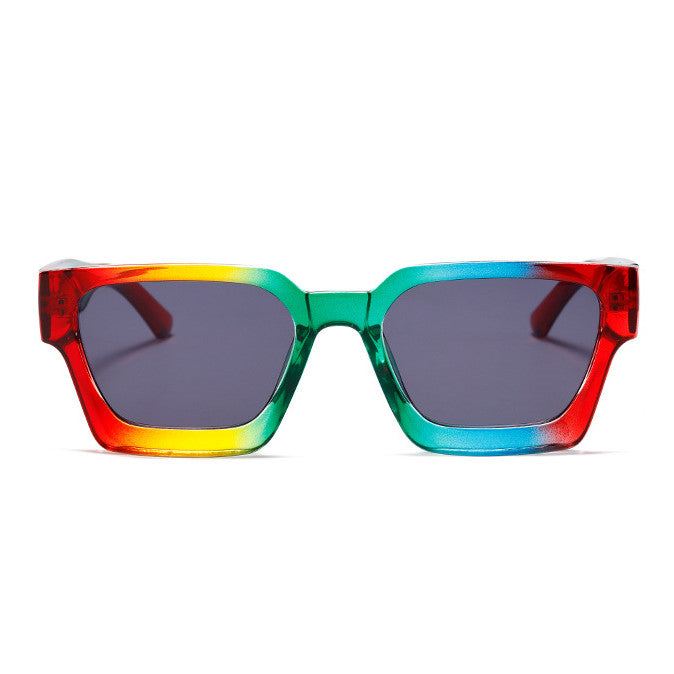 Rainbow Square Shape Sunglasses - Onlymaker Customer Favorite