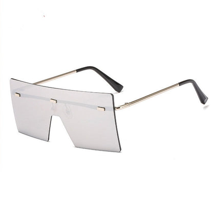 Square Shape Rimless Sunglasses - Onlymaker Featured