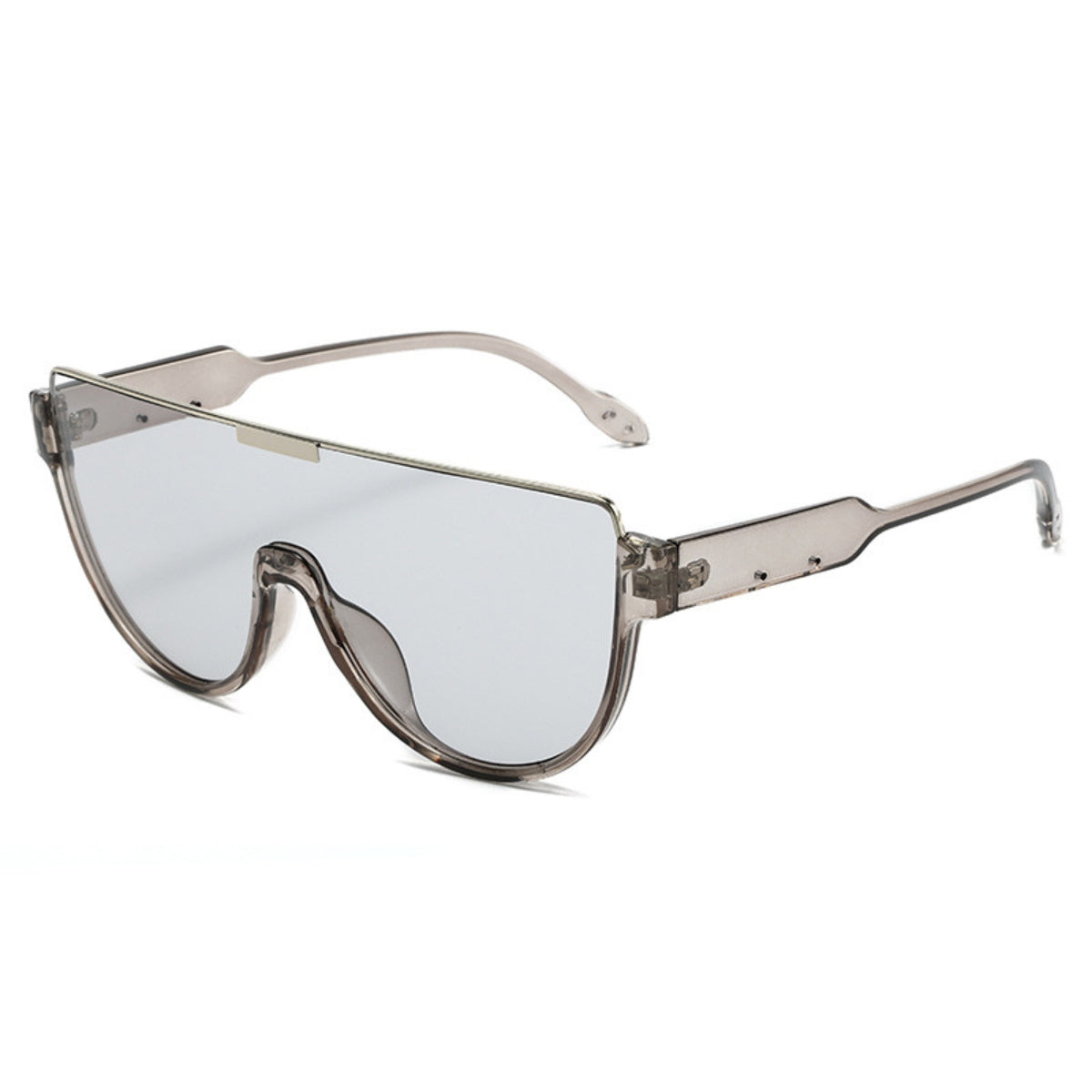 Shaped Large Frame Fashion Sunglasses - Onlymaker Customer Favorite