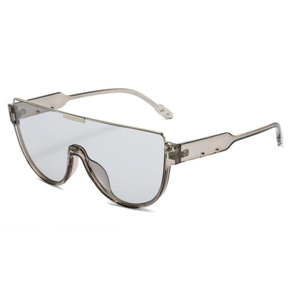 Shaped Large Frame Fashion Sunglasses - Onlymaker Customer Favorite