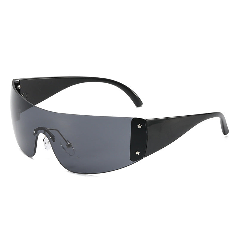 One-piece Rimless Sunglasses - Onlymaker Top Pick